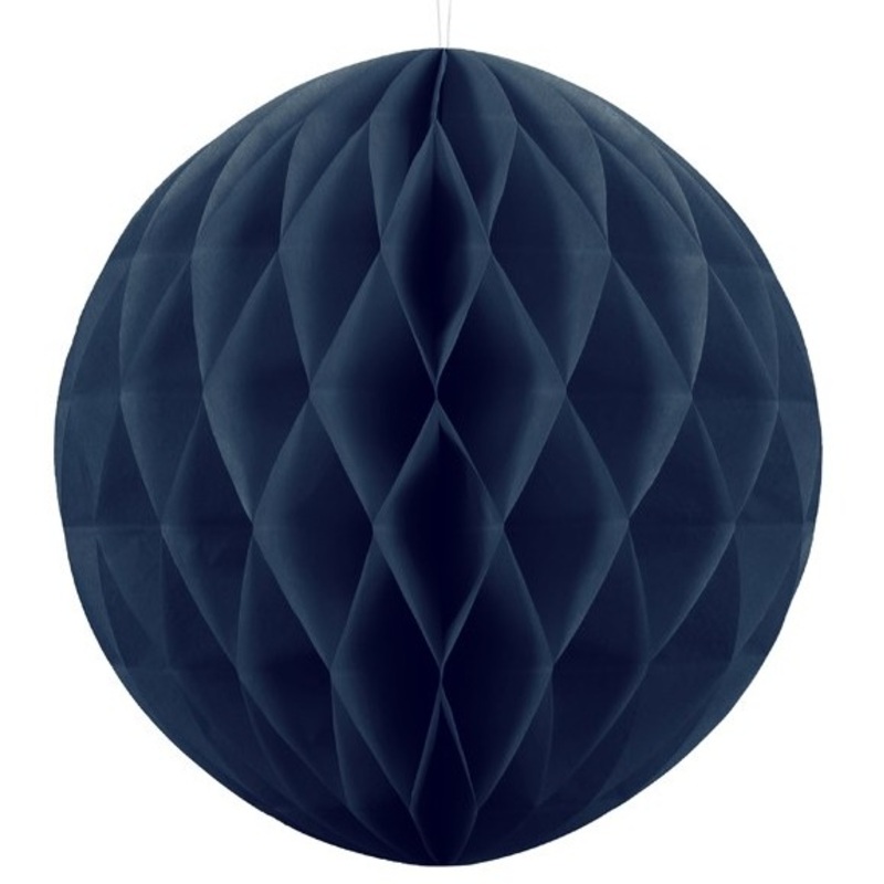 Honeycomb ball Lumina dark blue 40cm