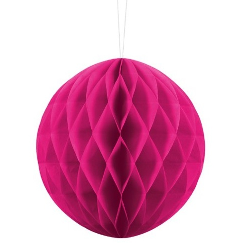 Honeycomb ball Lumina magenta 20cm