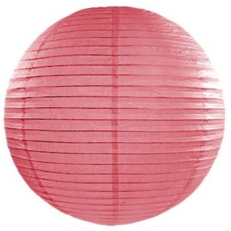 Lampion Lilly raspberry 25cm