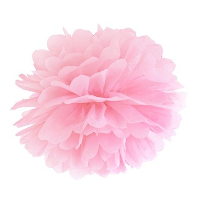 Pompon Romy light pink 25cm