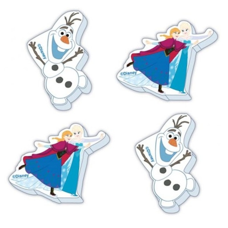 12 Frozen Eiszauber erasers