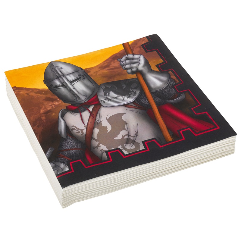 20 knights of the round table napkins
