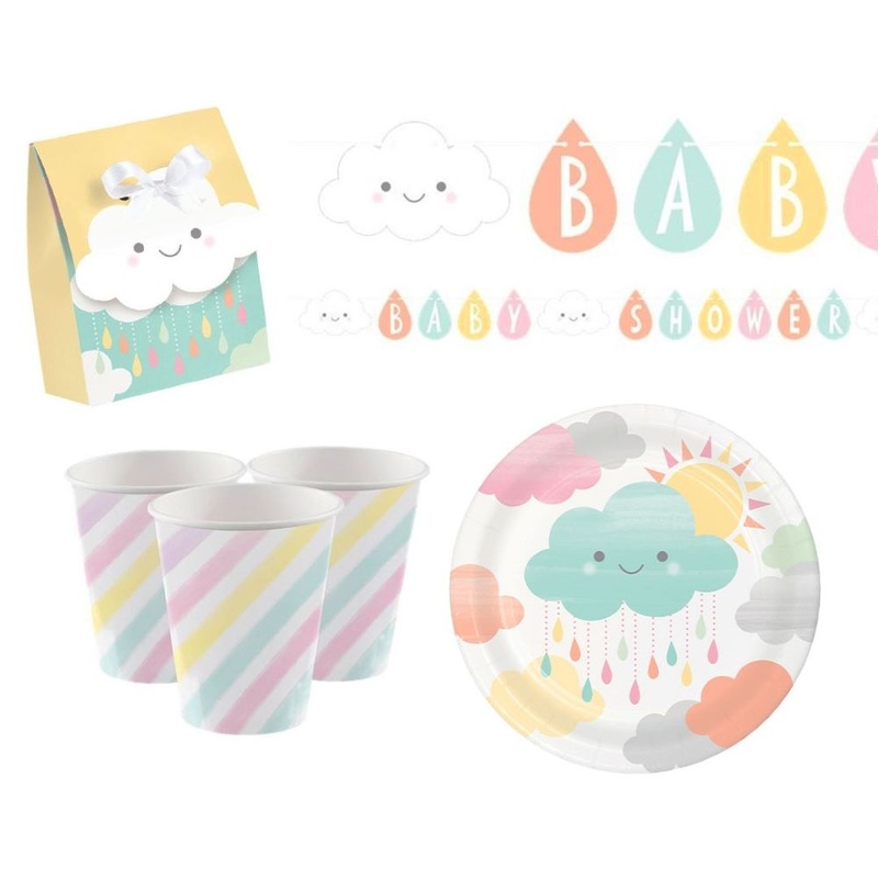 4-piece baby shower party package - Little Cloud
