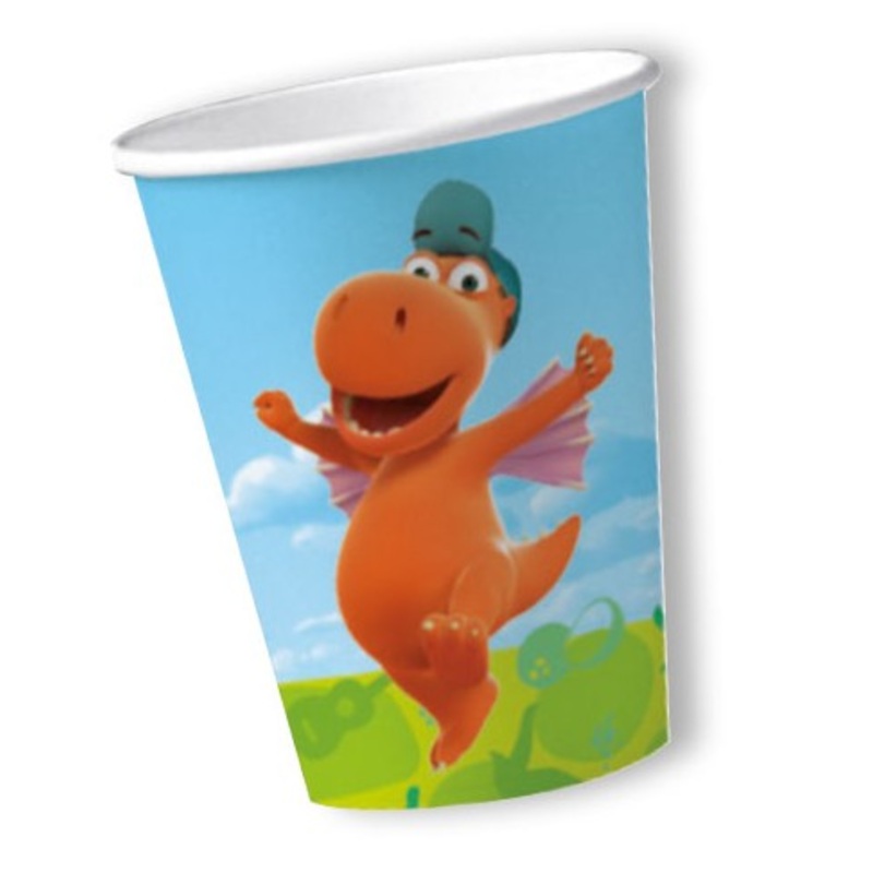 8 small dragon coconut cups 200ml