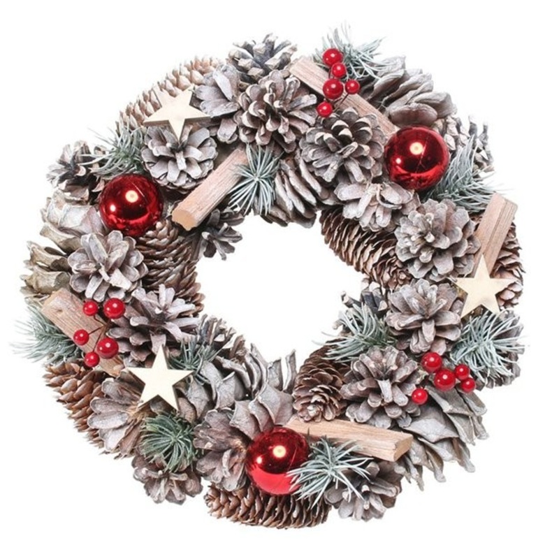Christmas door wreath 30cm