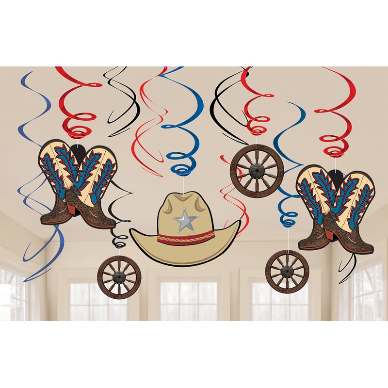 Country party hanger 12 pieces