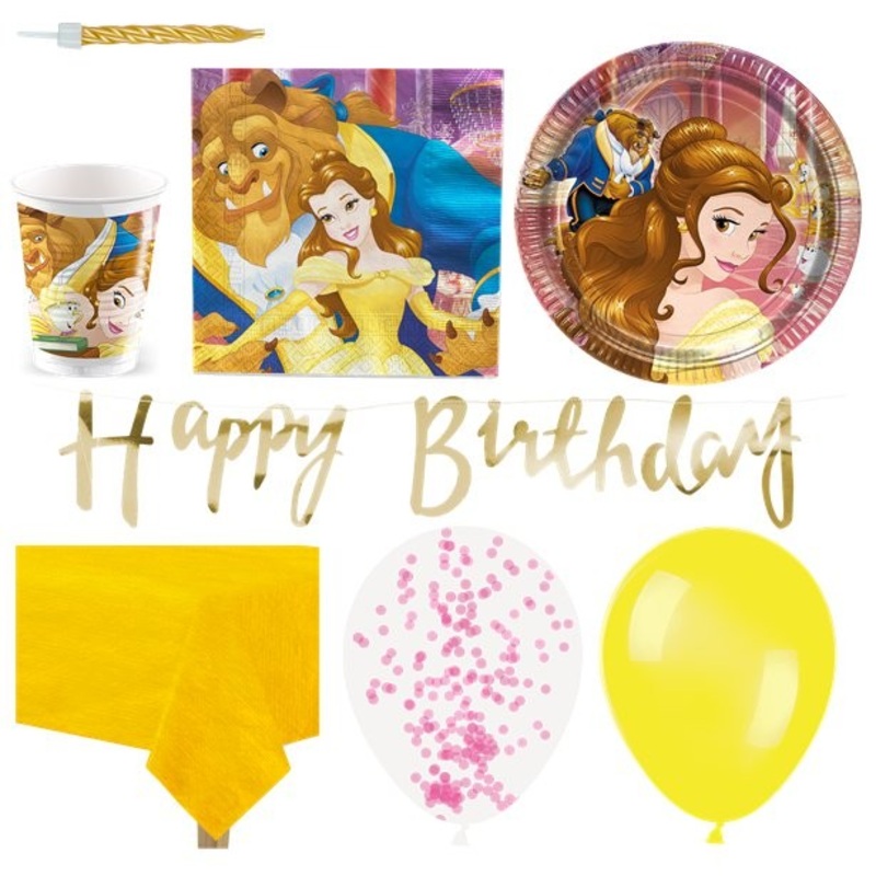 Deluxe Beauty and the Beast Party Package
