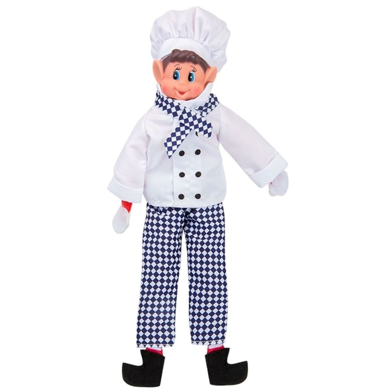 Elf in chef outfit 30cm