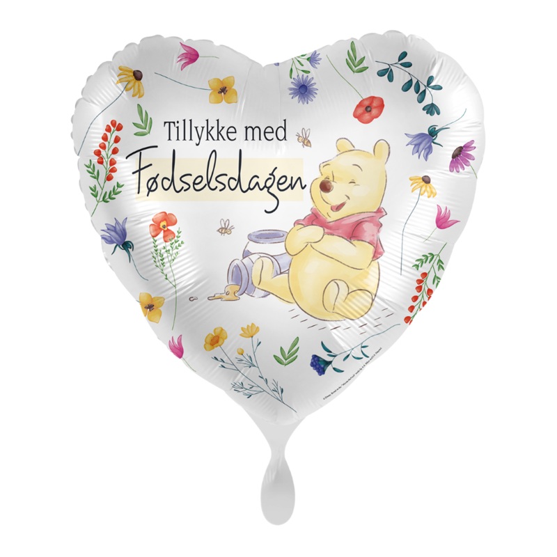 Hearty Winnie Pooh birthday greeting -DAN