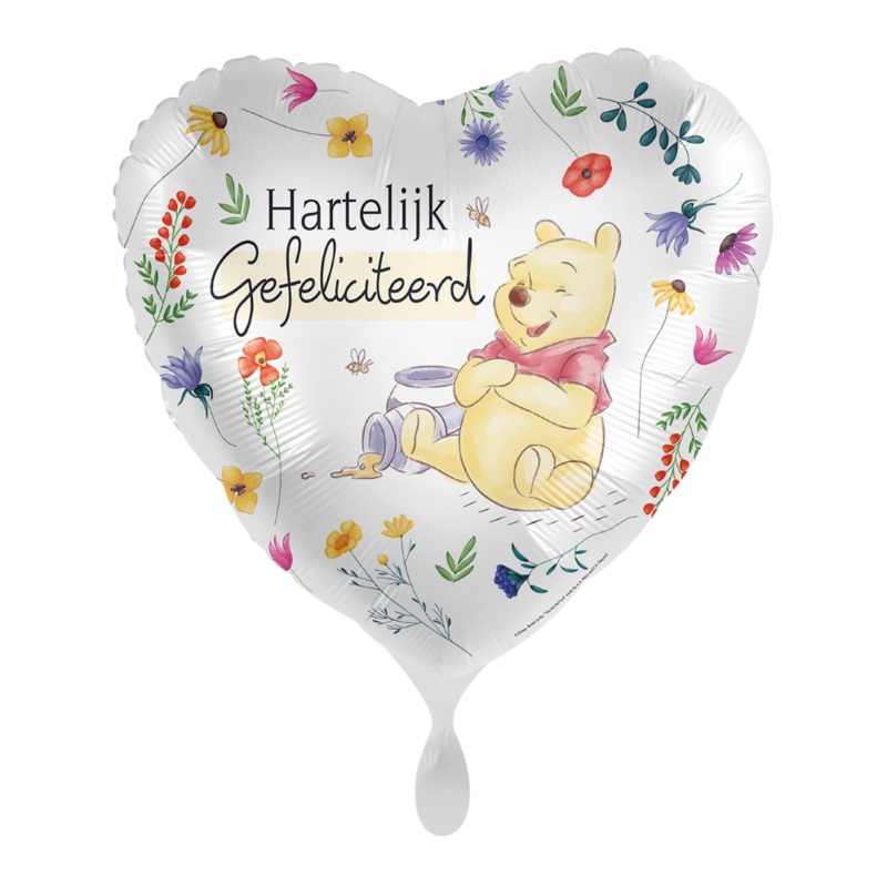 Hearty Winnie Pooh birthday greeting -DUT