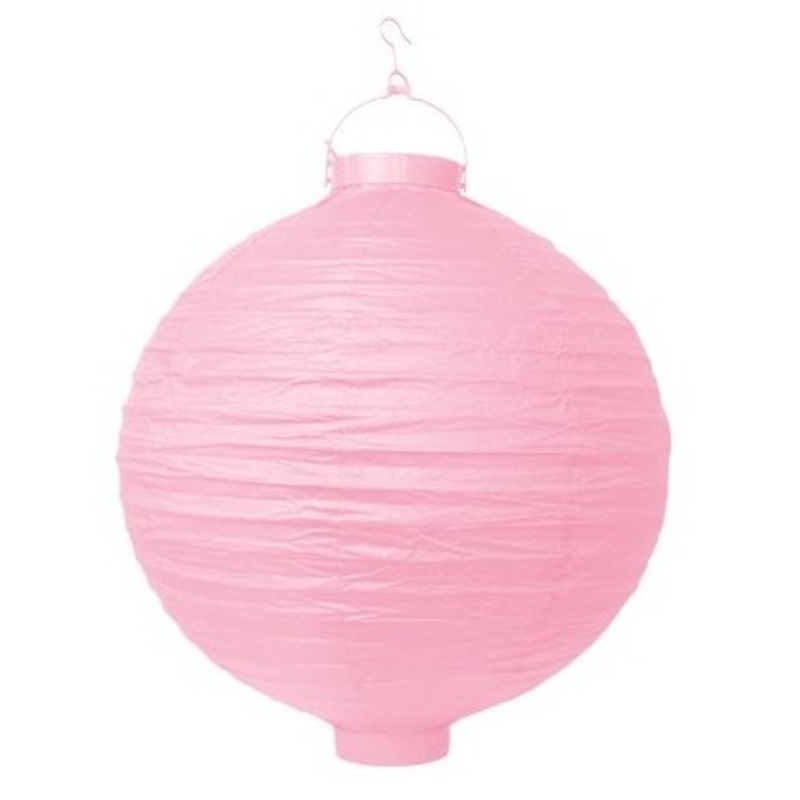 LED lampion Summer Nights light pink 20cm