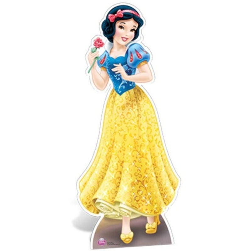 Life-size Snow White cardboard display 1.52m