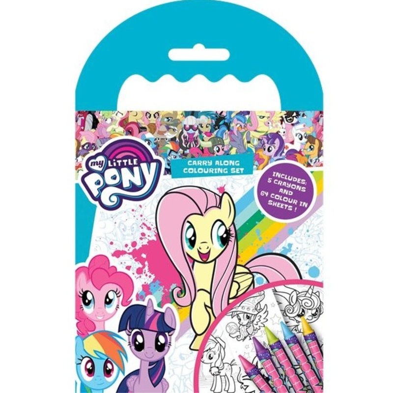 My Little Pony World coloring set 69 pieces