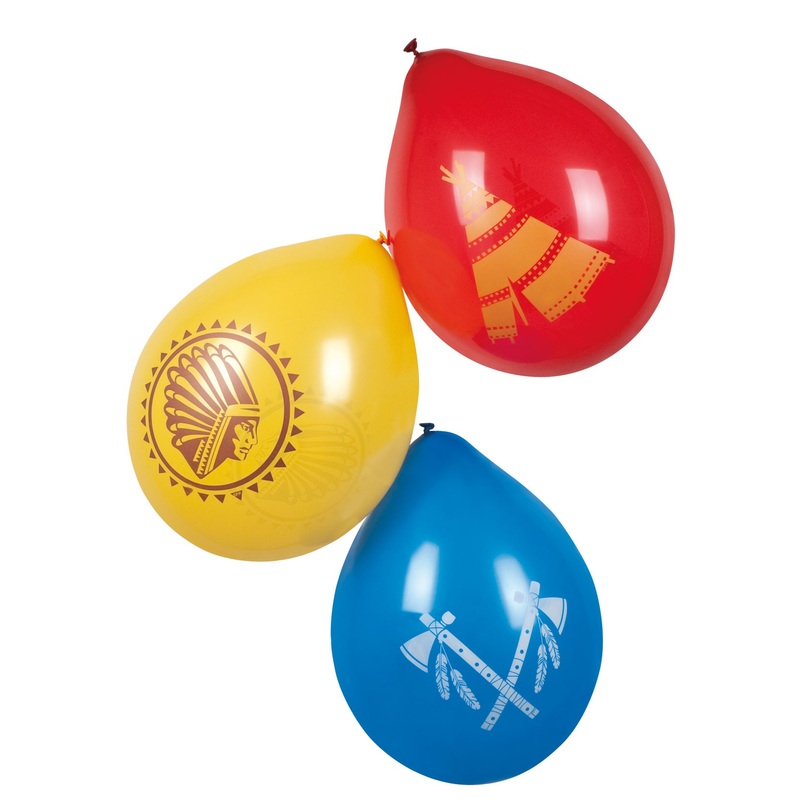 Set of 6 Indian balloons