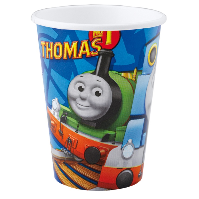 8 Thomas the Tank Engine Paper Cups 266ml