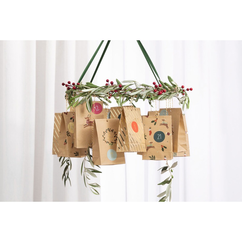 Adventskalender Bastelset Oh Deer 49 Teile