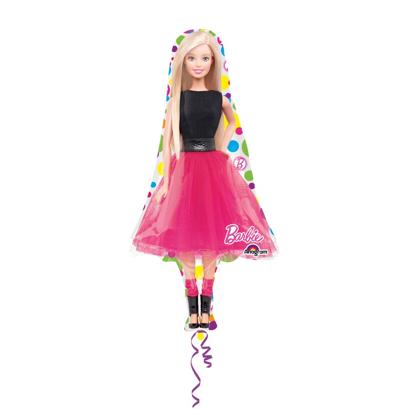 Barbie Fashion Star foil balloon 53cm x 1.06m
