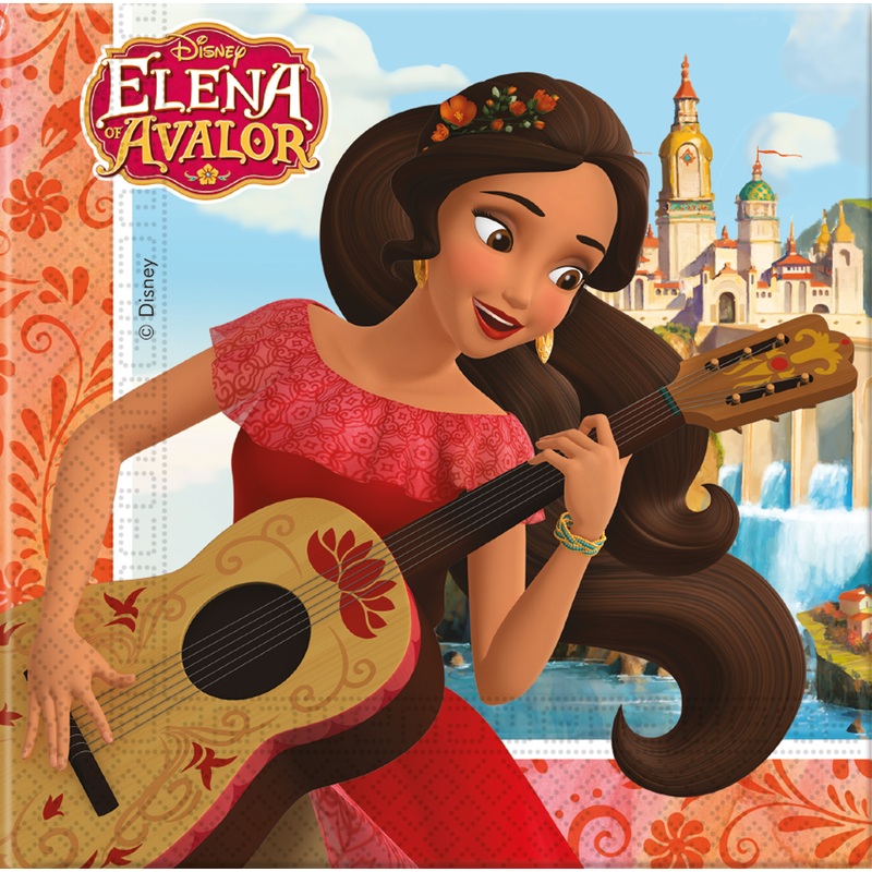 Elena Von Avalor paper napkin 33x33cm