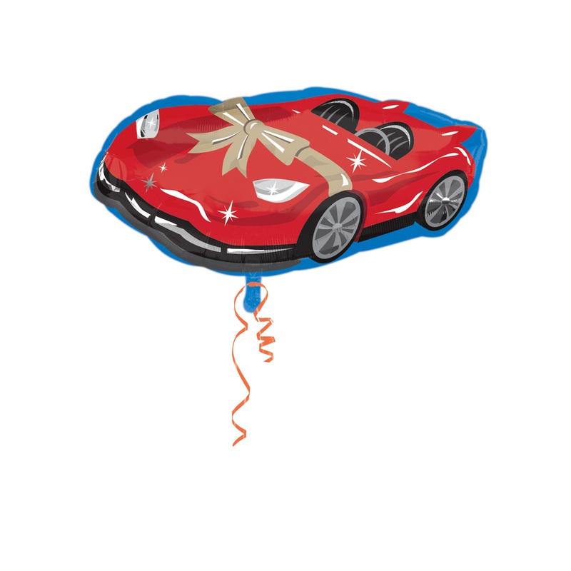 Foil balloon Elegant sports car