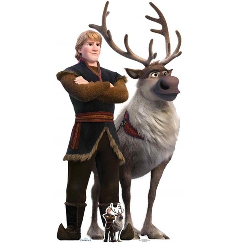 Frozen stand Kristoff & Sven