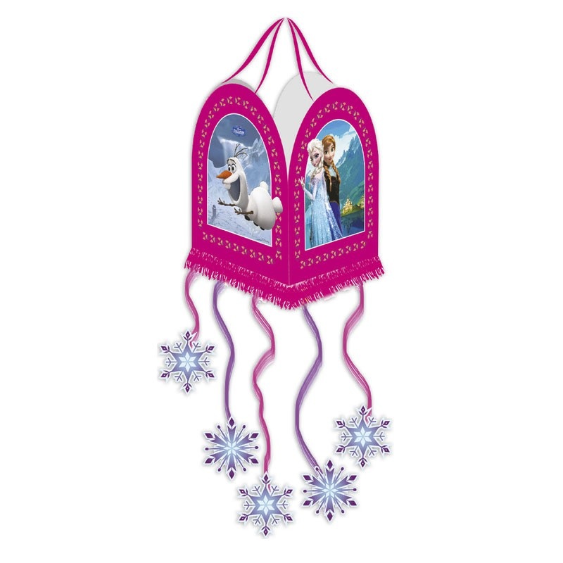 Frozen winter fairy tale train pinata