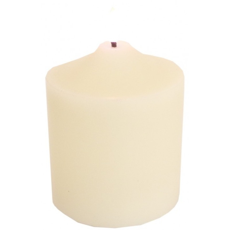 LED wax candle 10 x 14.5cm