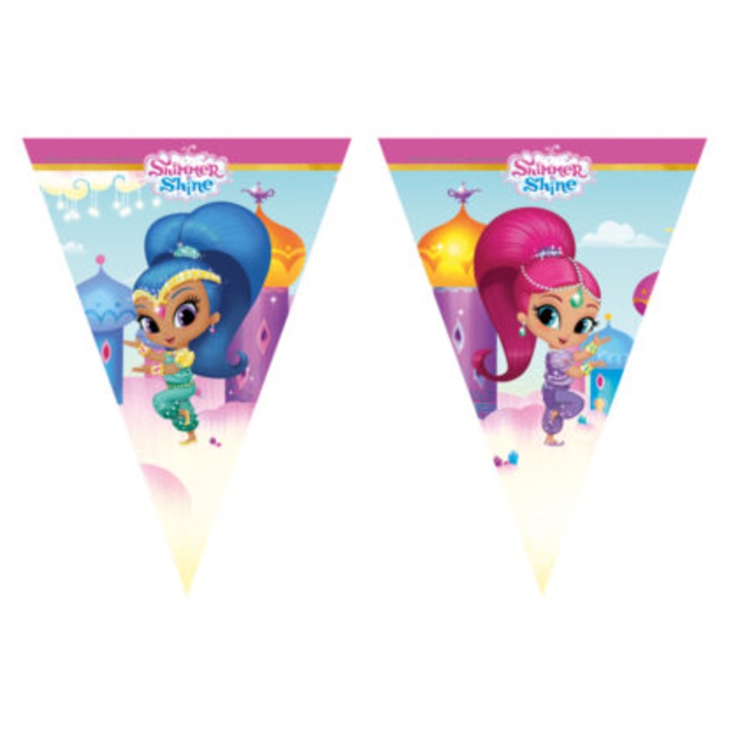 Magical Shimmer & Shine pennant chain