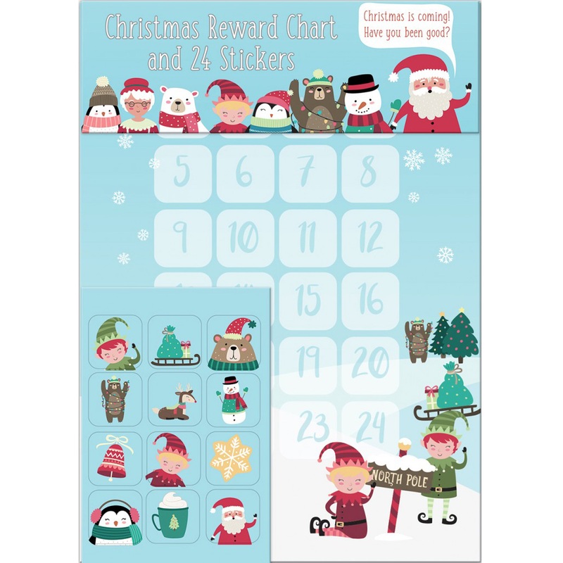 North Pole Christmas Rewards Calendar