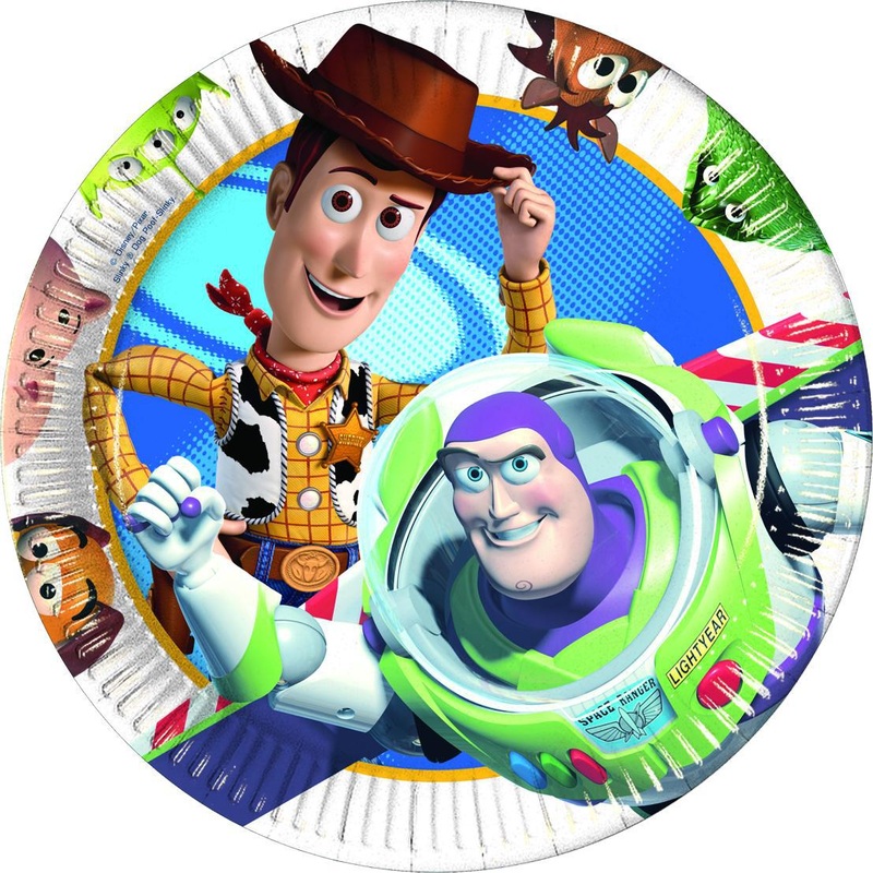 Toy Story Power 10 paper plates 23cm