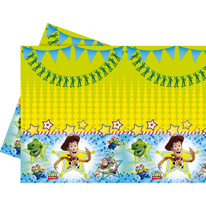 Toy Story star power plastic tablecloth 120x180cm