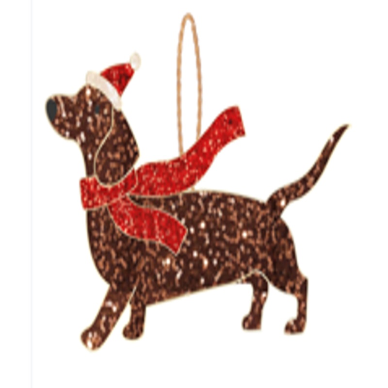 Tree decoration - Sparkling Dachshund