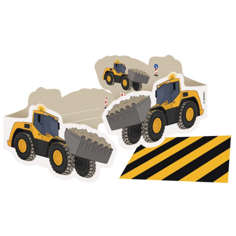 8 On the construction site invitation cards