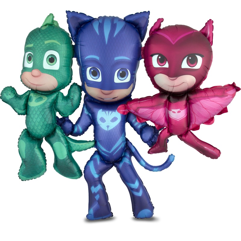 Airwalker foil balloon PJ Masks 144 x 127cm