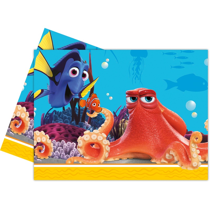 Dory finds fishy friends tablecloth 120 x 180cm