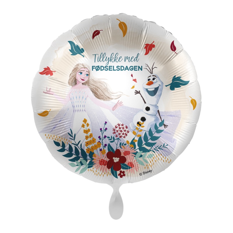 Elsa and Olaf Freudentanz Ballon -DAN