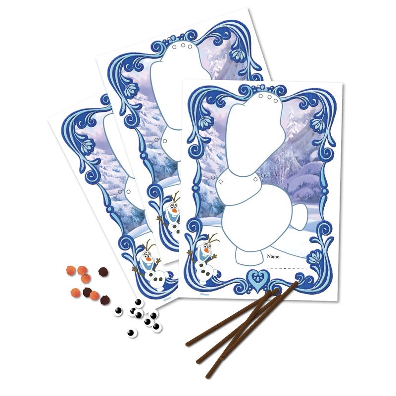 Frozen Party Game Build Olaf 79 Pieces