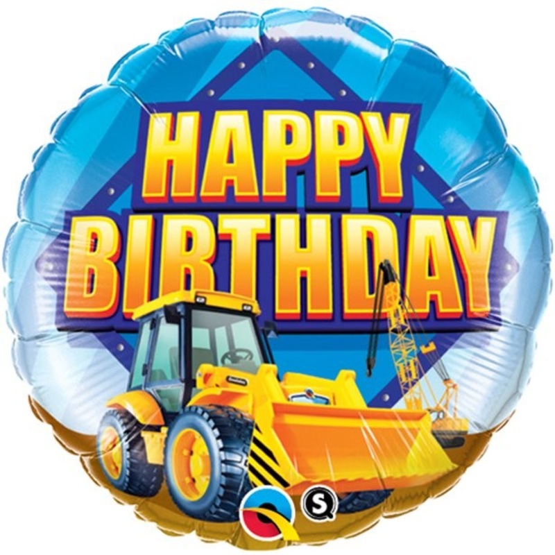 Happy Birthday Bagger Foil Balloon 46cm