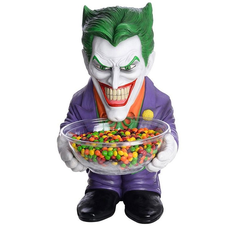 Joker candy bowl for Halloween