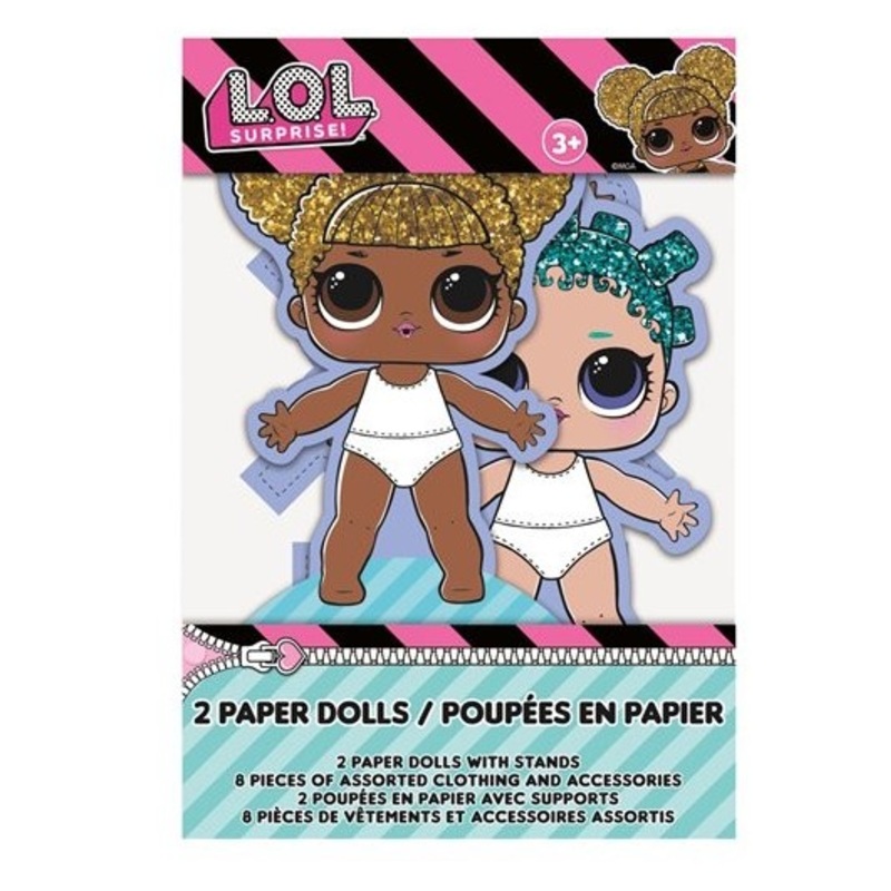 LOL Surprise paper dolls