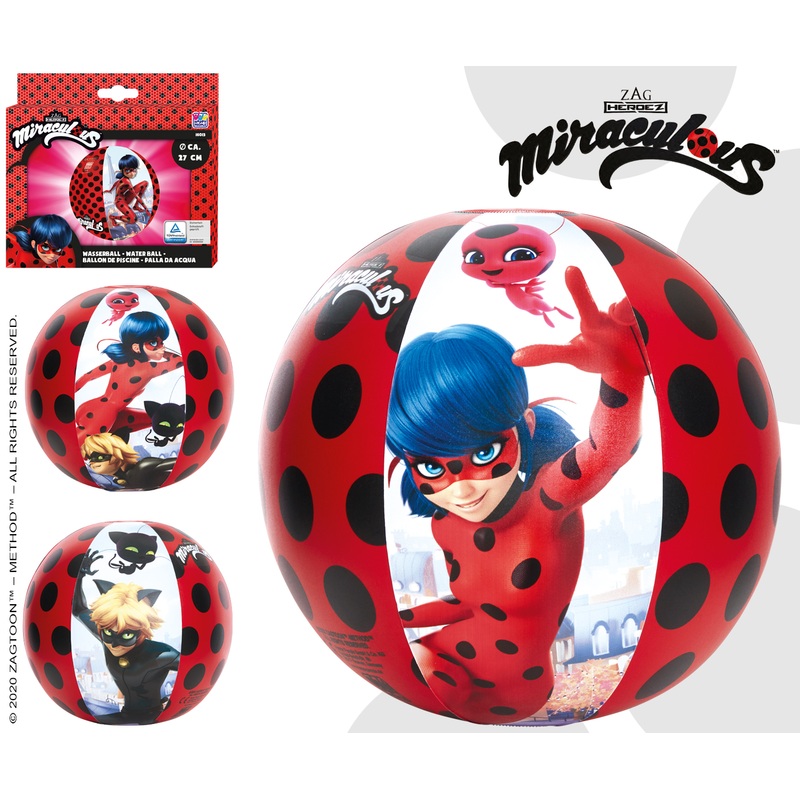 Miraculous beach ball 27cm