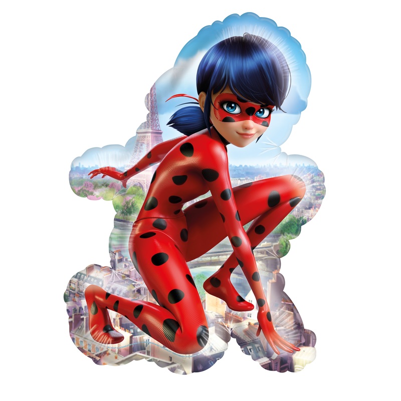 Miraculous foil balloon Ladybug 41 x 58cm