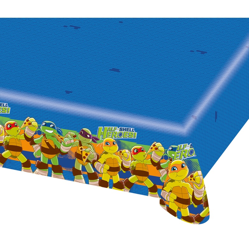 Ninja Turtles Half Shell Heroes Tablecloth Blue 120x180cm