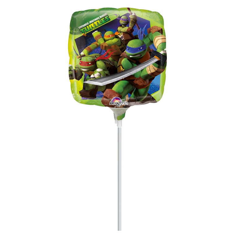 Ninja Turtles square stick balloon