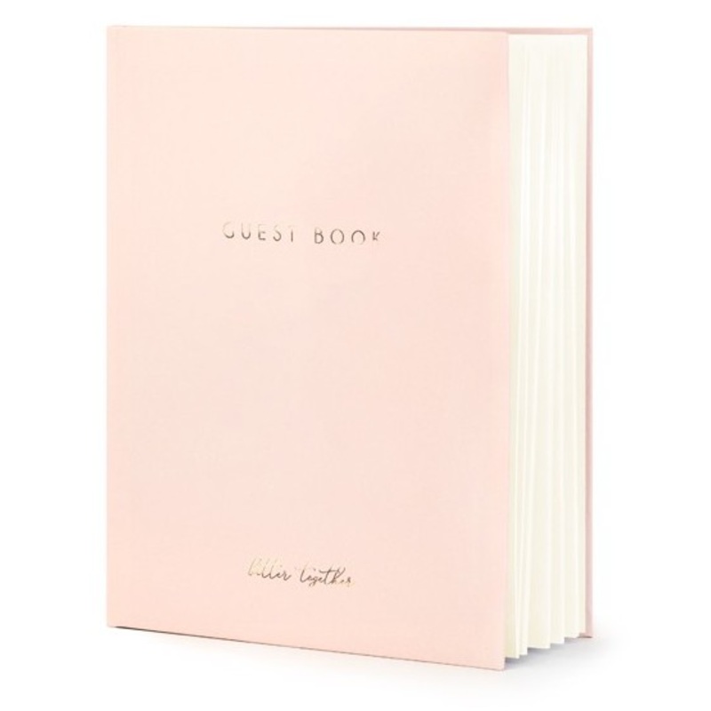 Pink guest book Better together 20 x 24.5cm
