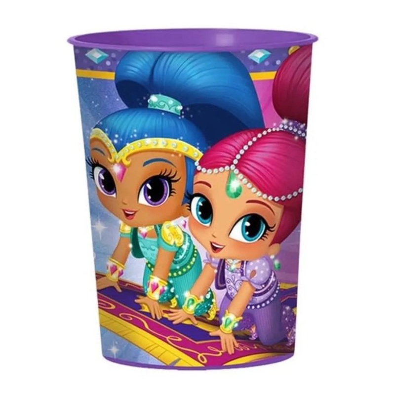 Plastic cup - Shimmer and Shine 472ml