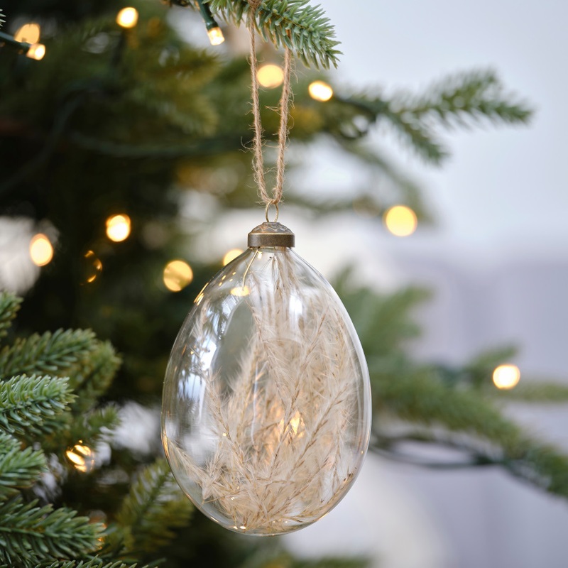 2 Christmas balls Pampas