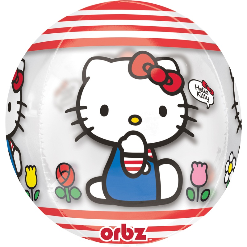 Ball balloon Hello Kitty garden magic