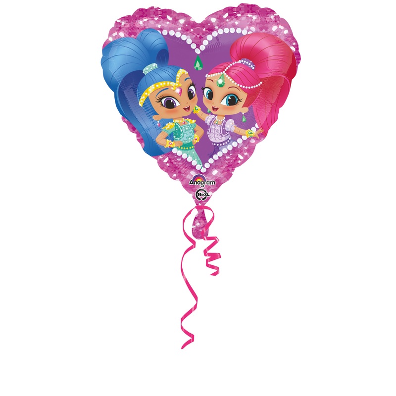 Heart Balloon Sparkling Jewels Shimmer & Shine