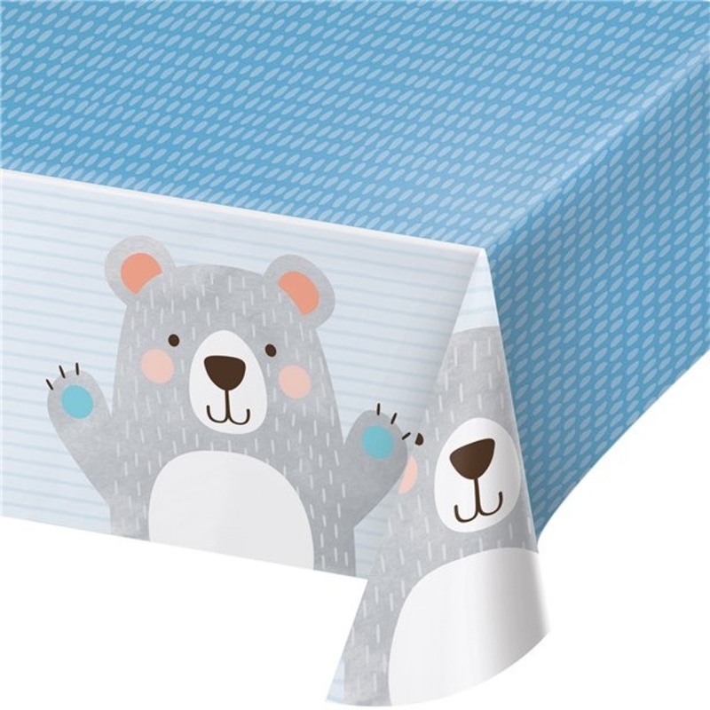 Party bear tablecloth 1.3mx 1.9m