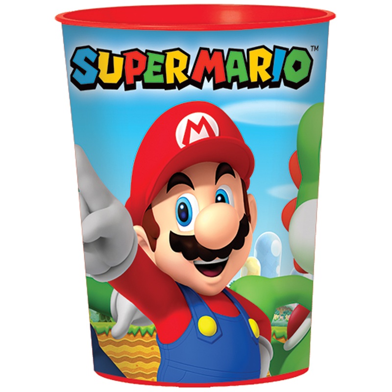 Super Mario XL plastic cup 473ml